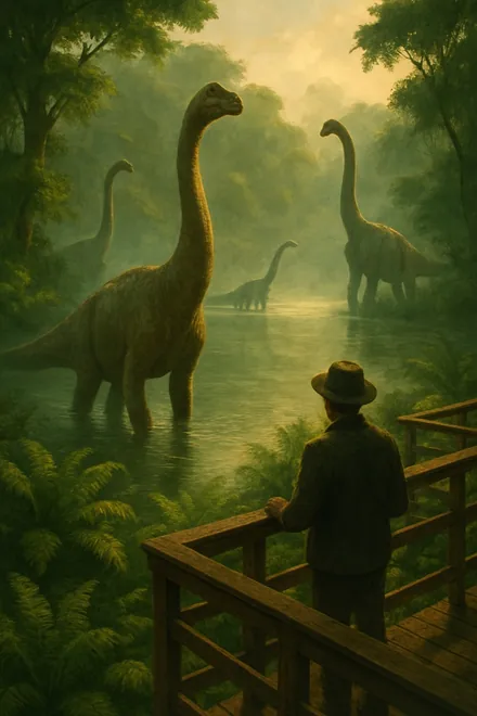 Dinosaur Park: Primeval Zoo key art